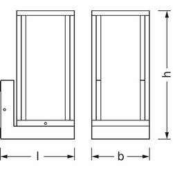 OSRAM HOMELIGHTING ENDURA Classic Frame Wall E27 4099854452048 venkovní nástěnné LED osvětlení LED E27