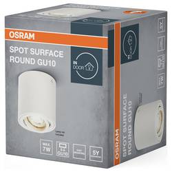 OSRAM HOMELIGHTING Spot Surface Round GU10 White 4099854446009 venkovní nástěnné LED osvětlení LED GU10 bílá