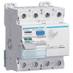 Hager CDB663E CDB663E proudový chránič zbytkový proudový chránič B 63 A 0.03 A 230 V, 400 V
