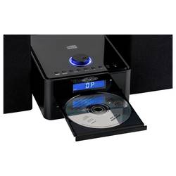 Reflexion HIF79FM stereo systém FM, Bluetooth, USB, MP3, CD, AUX, vč. dálkového ovládání, včetně reproduktoru černá