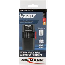 Ansmann Powerline Vario X 1001-0085 nabíječka pro kamery Vhodný akumulátor Li-Ion, Li-Pol, NiMH
