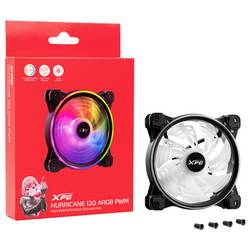 ADATA HURRICANE 120 PC větrák s krytem černá