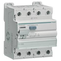 Hager CNA640D CNA640D proudový chránič A 4pólový 40 A 0.1 A 400 V