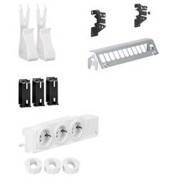 Hager UM00M2 Multimediální sada Hager UM00M2 s 3 x zásuvka 12xpatch panel a RJ45 Multimediální sada vícebarevná 1 ks