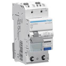 Hager ADS967D proudový chránič/elektrický jistič 2pólový 16 A 0.03 A 127 V