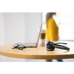 HP Poly Voyager 4320 UC Stereo Headset otevřená (On Ear) Bluetooth® stereo černá Potlačení hluku regulace hlasitosti Počítače