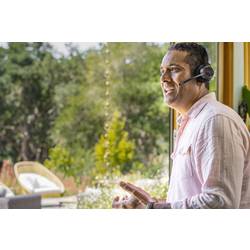 HP Poly Voyager 4320 UC Stereo Headset otevřená (On Ear) Bluetooth® stereo černá Potlačení hluku regulace hlasitosti Počítače