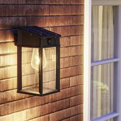 Philips LED Geri 929004632601 venkovní solární nástěnné osvětlení s PIR senzorem LED pevně vestavěné LED 3.2 W černá