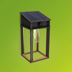 Philips LED Geri 929004632601 venkovní solární nástěnné osvětlení s PIR senzorem LED pevně vestavěné LED 3.2 W černá