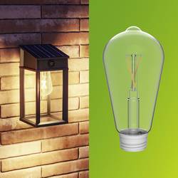 Philips LED Geri 929004632601 venkovní solární nástěnné osvětlení s PIR senzorem LED pevně vestavěné LED 3.2 W černá