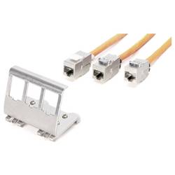 Digitus AN-25183 držák keystone dvojitý nerezová ocel