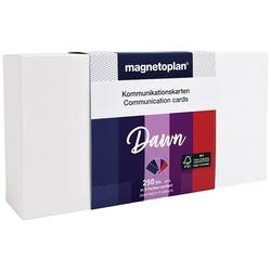 magnetoplan Dawn moderační karta barevně tříděná , fialová, červená obdélníkový 200 mm x 100 mm 250 ks