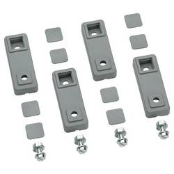 Hager FL863Z FL863Z úhlový držák na zeď (d x š x v) 35 x 95 x 18 mm ocel RAL 7046 (telešedá 2) 1 ks