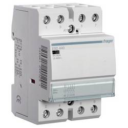 Hager ESD440 instalační stykač 4 spínací kontakty 4000 W 24 V Piece 1 ks