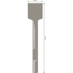 Bosch Accessories 1618661000 Bosch Power Tools živcový sekáč 80 mm Celková délka 400 mm šestihran 1 ks