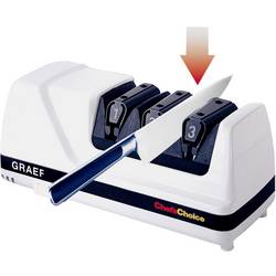 Graef CC120DE CC120DE brousek na nože bílá, černá