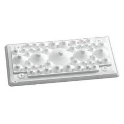 Hager FZ402 Univerzální kabelová průchodka Hager FZ402 IP55, flexibilní, s Noppy pro roztrhnutí Kabelový přívod plast vícebarevná 1 ks
