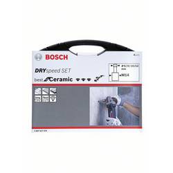 Bosch Accessories 2607017579 vrták do skla a obkladů 4dílná 6 mm, 8 mm, 10 mm, 12 mm 4 díly