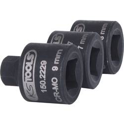 KS Tools 150.2225 Sada nástrčných hlavic pro brzdové třmeny 3/8, 3 ks