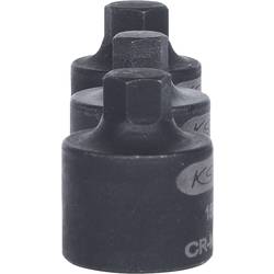 KS Tools 150.2225 Sada nástrčných hlavic pro brzdové třmeny 3/8, 3 ks