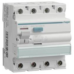 Hager CPA463D CPA463D proudový chránič A 4pólový 63 A 0.3 A 400 V