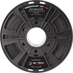 3D Xtech 024BK00A-750G OBSIDIAN™ CF v2 vlákno pro 3D tiskárny PA6-CF Vyztuženo uhlíkovými vlákny 1.75 mm 750 g černá 1 ks