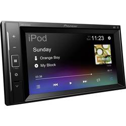 Pioneer DMH-A240DAB multimediální přehrávač do auta (2 DIN) konektor pro dálkové ovládání na volant, konektor pro couvací kameru, Bluetooth® handsfree