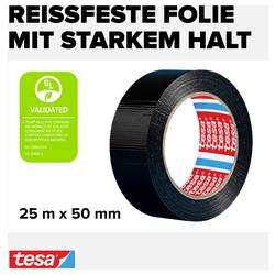 tesa UNIVERSAL 56388-00001-07 páska se skelným vláknem tesa® Extra Power černá (d x š) 25 m x 50 mm 1 ks