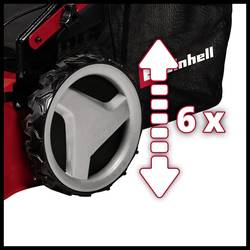 Einhell GC-PM 51/3 S HW benzín sekačka Vč. samohybného pohonu 2700 W šířka sekání 51 cm Určen pro Do 1800 m²