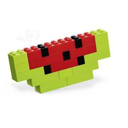 11045 LEGO® CLASSIC Kreativní barevné kameny; sada MINT; konstrukční vozidla, zvířata, potraviny; kytara a další modely