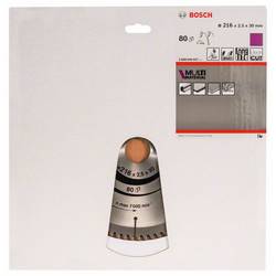Bosch Accessories Multi Material 2608640447 tvrdokovový pilový kotouč 216 x 30 x 2.5 mm Počet zubů (na palec): 60 1 ks