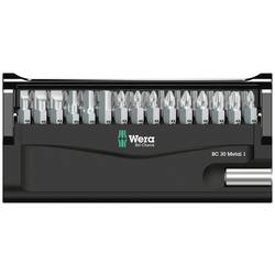 Wera Bit-Check 30 Metal 1 SB 05057440001 sada bitů, 30dílná, křížový PH, křížový PZ, TORX, plochý, inbus, 1/4