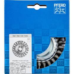 PFERD TOOLS Kulatý kartáč opt RBG Ø 115 x 12 mm M14 ocelový drát-Ø 0,50 pro úhlovou brusku POS RBG 11512/M14 ST 0,50 43312002 1 ks