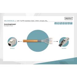 Digitus DK-1745-VH-10 DK-1745-VH-10 instalační kabel, CAT 7, S/FTP, 1000 m
