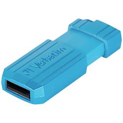 Verbatim USB DRIVE 2.0 PINSTRIPE USB flash disk 64 GB modrá 49961 USB 2.0
