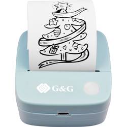 G&G GA-SD001BL termotiskárna 30 mm, 25 mm, 15 mm