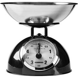Melissa 16310238 kuchyňská váha analogový Max. váživost=5 kg černá, nerezová ocel 245 x 245 x 210