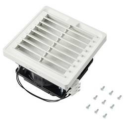 TRU COMPONENTS TC-SFFC150-230B-FC větrák s filtrem 230 V/AC, 21 W, (š x v x h) 150 x 150 x 43.1 mm, 1 ks
