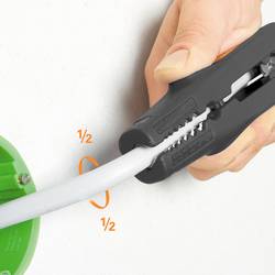 Steinel 087333 MULTI 1000 odizolovací nástroj Vhodné pro odizolovací kleště Kulaté kabely 8 do 13 mm 0.5 do 6 mm²