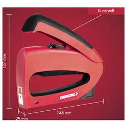 Arrow Tool Group TT21, 001980 ruční sponkovačka, dĺžka 6 - 10 mm