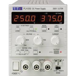 Aim TTi PLH250 laboratorní zdroj s nastavitelným napětím, 0 - 250 , 0 - 0.375 A, 94 W, výstup 1 x, 51180-1600