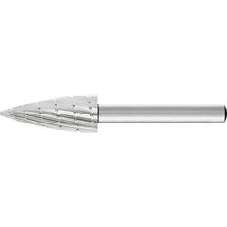 PFERD TOOLS 22441626 frézovací kolík , lomený oblouk, Délka 70 mm, Vnější Ø 12 mm, Pracovní délka 30 mm, Ø hřídele 6 mm