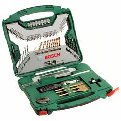 Bosch Accessories 2607019330 X-Line 100dílná sada bitů a vrtáků kov, kámen, beton, dřevo, zdivo, plexisklo