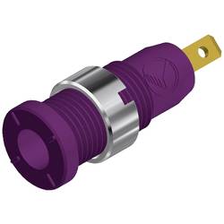 Hirschmann Test & Measurement MSEB 2610 F 2,8 Au bezpečnostní laboratorní zásuvka zásuvka, vestavná vertikální Ø pin: 2 mm fialová 1 ks