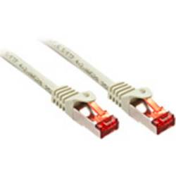 LINDY 47346 RJ45 síťové kabely, propojovací kabely CAT 6 S/FTP 5.00 m šedá pozlacené kontakty, stíněný, fóliové stínění, kompletní stínění 1 ks