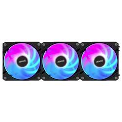 Gigabyte GP-ECFAN1203 PC větrák s krytem černá (š x v x h) 120 x 25 x 120 mm
