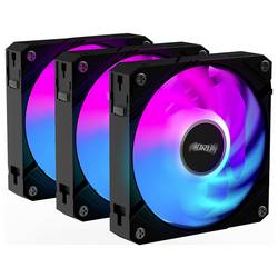 Gigabyte GP-ECFAN1203 PC větrák s krytem černá (š x v x h) 120 x 25 x 120 mm
