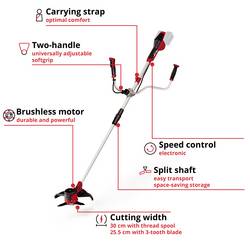 Einhell Power X-Change AGILLO akumulátor křovinořez bez akumulátoru 36 V šířka sekání: 30 cm