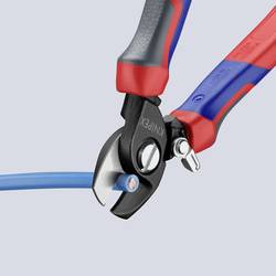 Knipex 95 22 165 kabelové nůžky hliníkový a měděný kabel, jedno- a vícežilový, 15 mm, 50 mm², 0