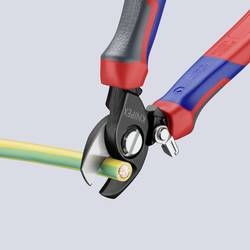 Knipex 95 22 165 kabelové nůžky hliníkový a měděný kabel, jedno- a vícežilový, 15 mm, 50 mm², 0